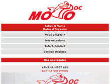 Tablet Screenshot of motodoc.be